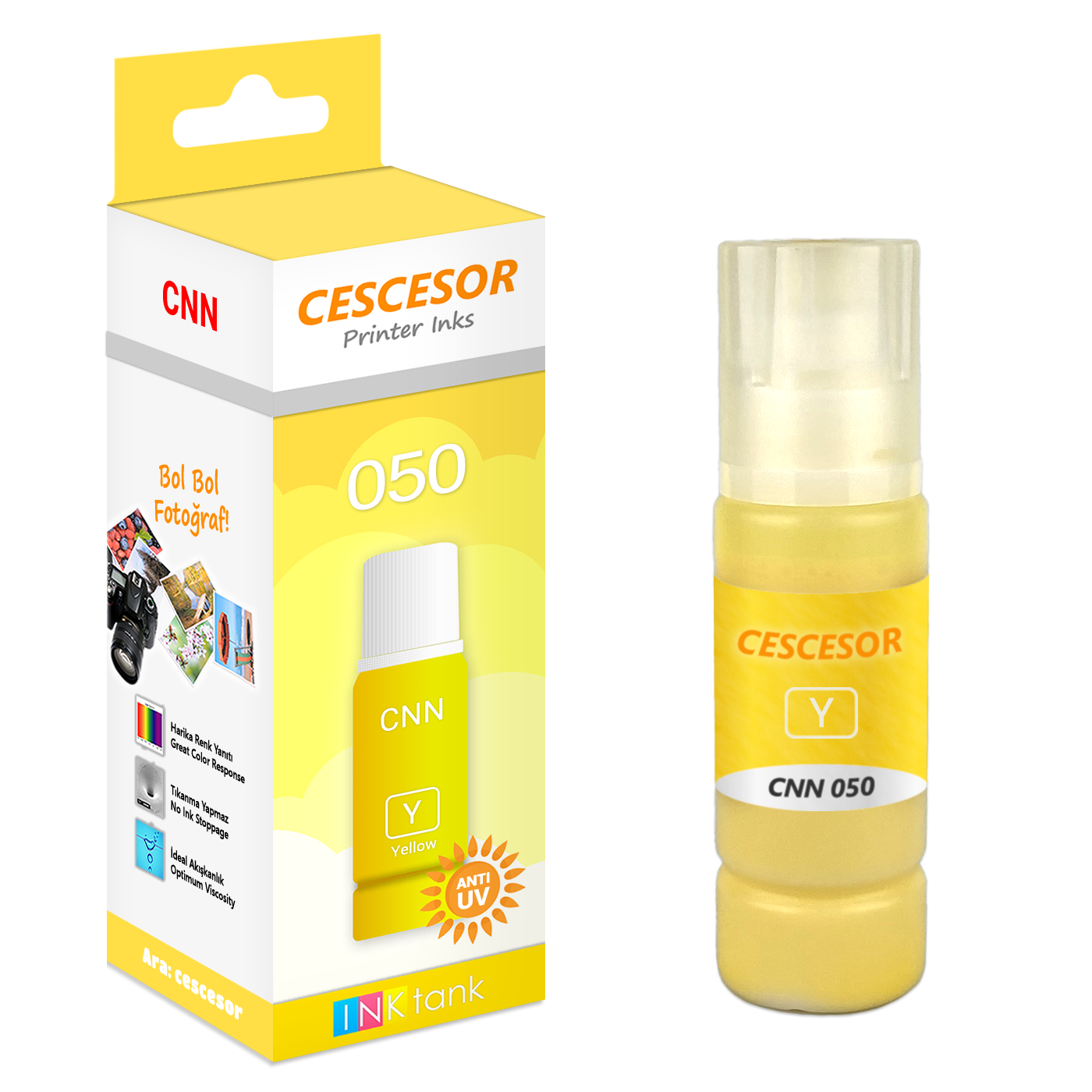 Canon PFI-050 için Mürekkep CESCESOR