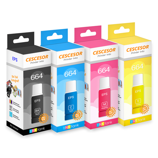 Epson 664 için Mürekkep 70ml CESCESOR