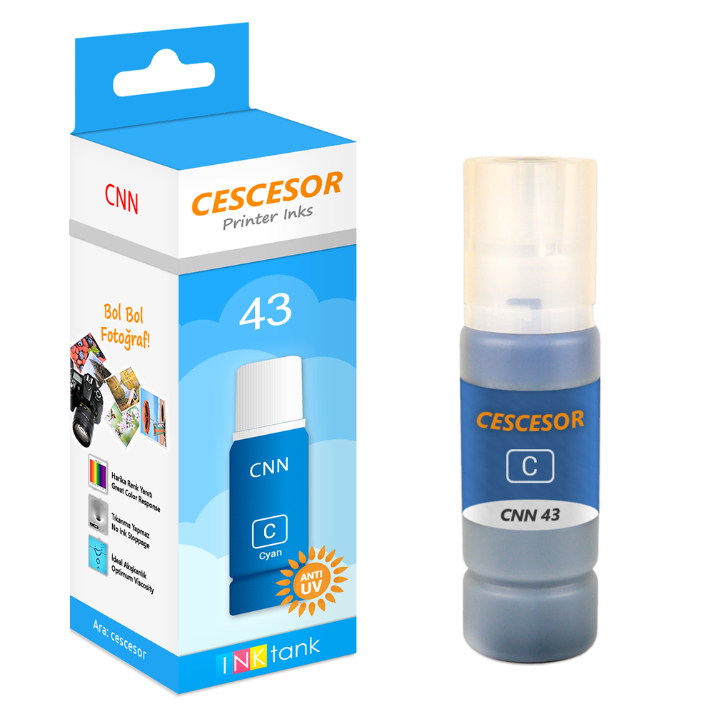 Canon GI-43 için Mürekkep 60ml CESCESOR