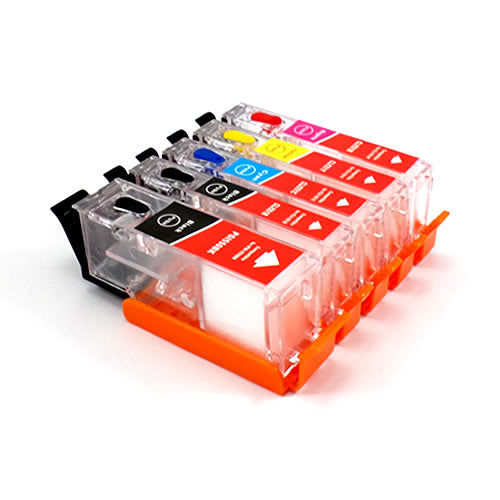 Canon PGI-570 CLI-571 Uyumlu Kolay Dolan Kartuş 5 Renk