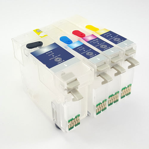 Epson T1301-T1304 Uyumlu Kolay Dolan Kartuş 4 Renk